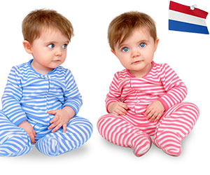 Cele mai populare nume de copii in Olanda
